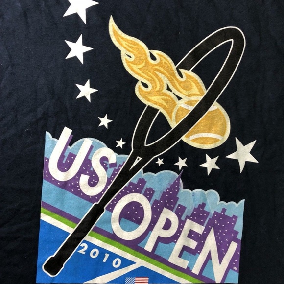 VINTAGE USTA 2010 U.S. OPEN CHAMPIONSHIPS SHIRT - Picture 7 of 7